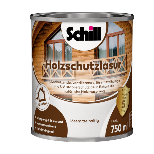Schill Holzschutzlasur 0,75 Liter